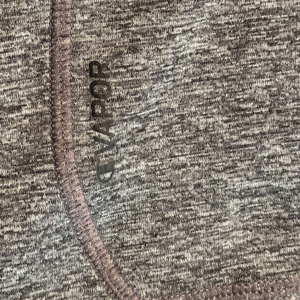 Champion Vapor Mens Gray Heathered‎ Space Dye Performance T-Shirt Raglan XL - Picture 4 of 7